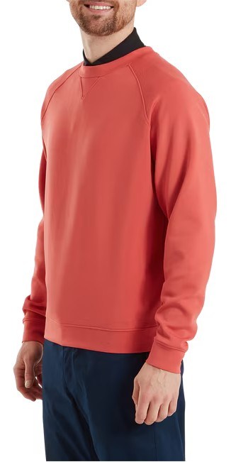 FootJoy Crew Neck pánská mikina, nantucket red