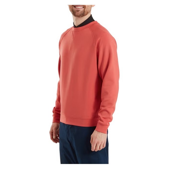 FootJoy Crew Neck pánská mikina, nantucket red