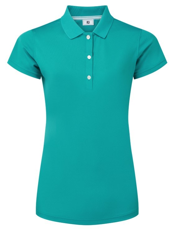 FootJoy Stretch Pique Solid dámské polo, tile blue