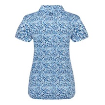 FootJoy Cap Sleeve Lisle dámské polo, navy floral print