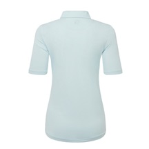FootJoy Half Sleeve Ruched Lisle dámské polo, glacial blue
