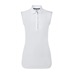 FootJoy Sleeveless Lisle dámské polo, bílé