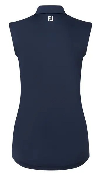 FootJoy Sleeveless Lisle dámské polo, tmavě modré