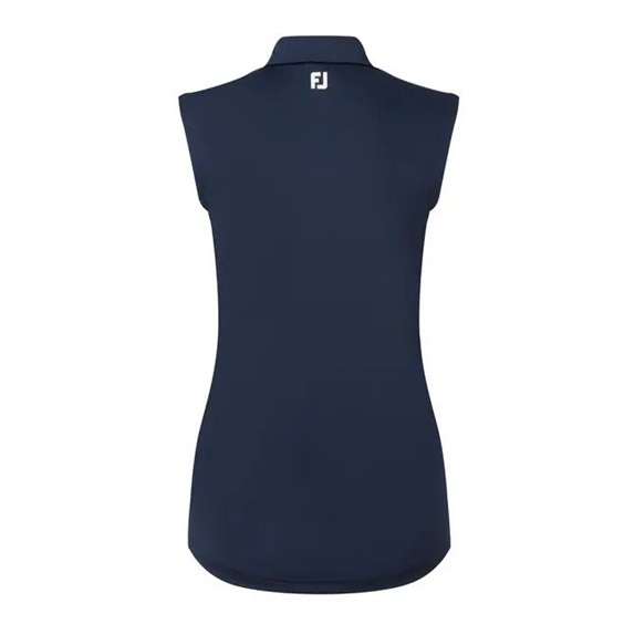 FootJoy Sleeveless Lisle dámské polo, tmavě modré