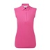 FootJoy Sleeveless Lisle dámské polo, hot pink