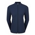 FootJoy Full-Zip Rib Midlayer dámská mikina, tmavě modrá