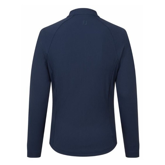 FootJoy Full-Zip Rib Midlayer dámská mikina, tmavě modrá
