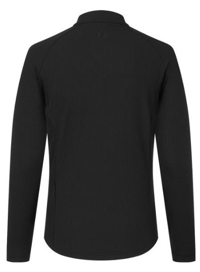 FootJoy Full-Zip Rib Midlayer dámská mikina, černá