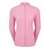 FootJoy Full-Zip Rib Midlayer dámská mikina, růžová