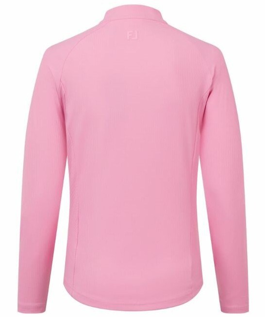 FootJoy Full-Zip Rib Midlayer dámská mikina, růžová