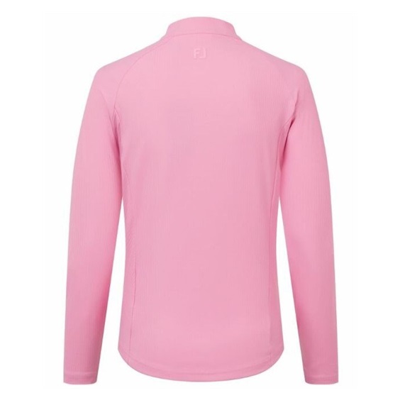 FootJoy Full-Zip Rib Midlayer dámská mikina, růžová