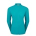 FootJoy Full-Zip Rib Midlayer dámská mikina, tite blue