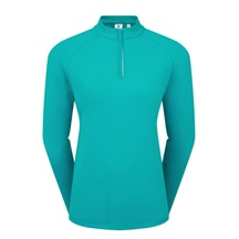 FootJoy Half-Zip Midlayer dámská mikina, tile blue