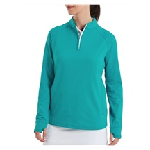 FootJoy Half-Zip Midlayer dámská mikina, tile blue