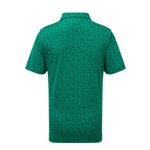 Footjoy Painted Floral Lisle dětské polo, field green