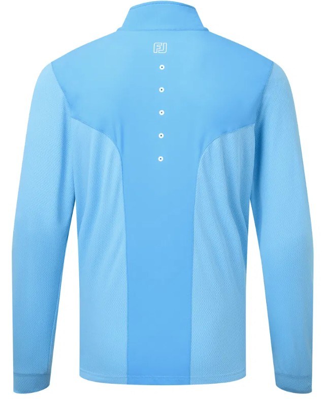 FootJoy Tempo Hybrid Full-Zip pánská bunda, blue reef/deep reef