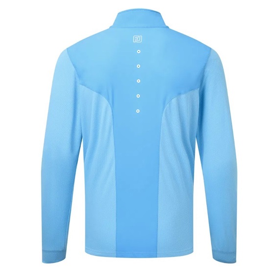 FootJoy Tempo Hybrid Full-Zip pánská bunda, blue reef/deep reef
