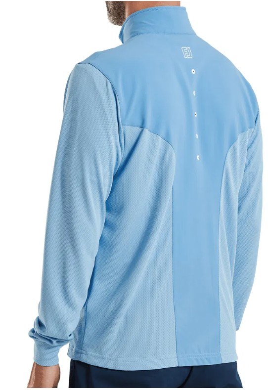 FootJoy Tempo Hybrid Full-Zip pánská bunda, blue reef/deep reef