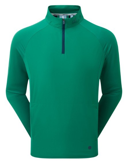 Footjoy Tempo Tech Midlayer pánská mikina, field green