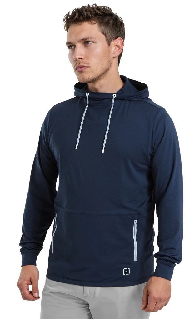 FootJoy TempoSeries Hoodie pánská mikina, tmavě modrá