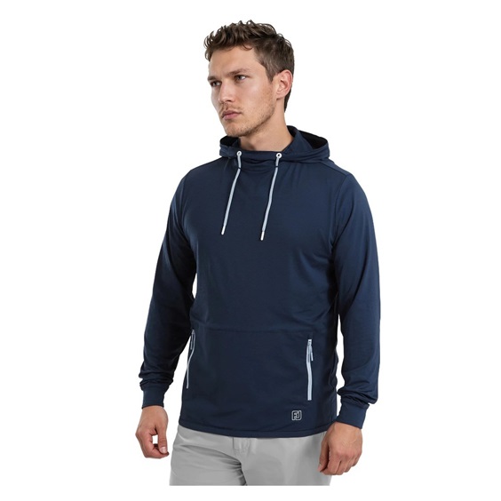 FootJoy TempoSeries Hoodie pánská mikina, tmavě modrá