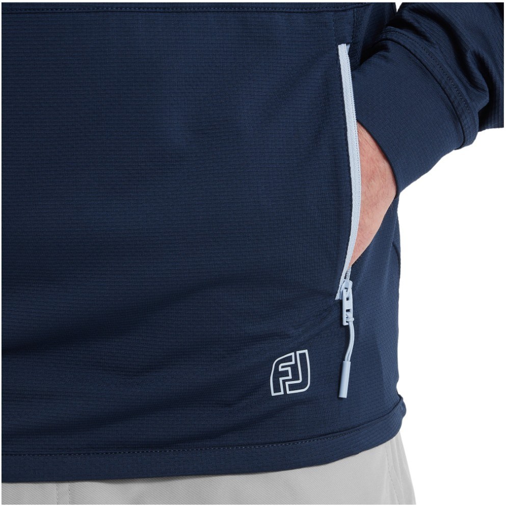 FootJoy TempoSeries Hoodie pánská mikina, tmavě modrá