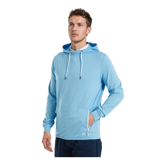 FootJoy TempoSeries Hoodie pánská mikina, blue reef