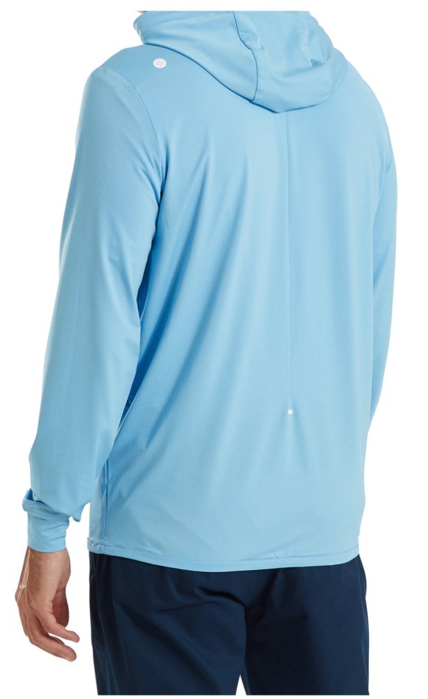 FootJoy TempoSeries Hoodie pánská mikina, blue reef