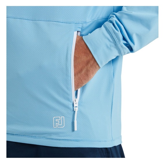 FootJoy TempoSeries Hoodie pánská mikina, blue reef
