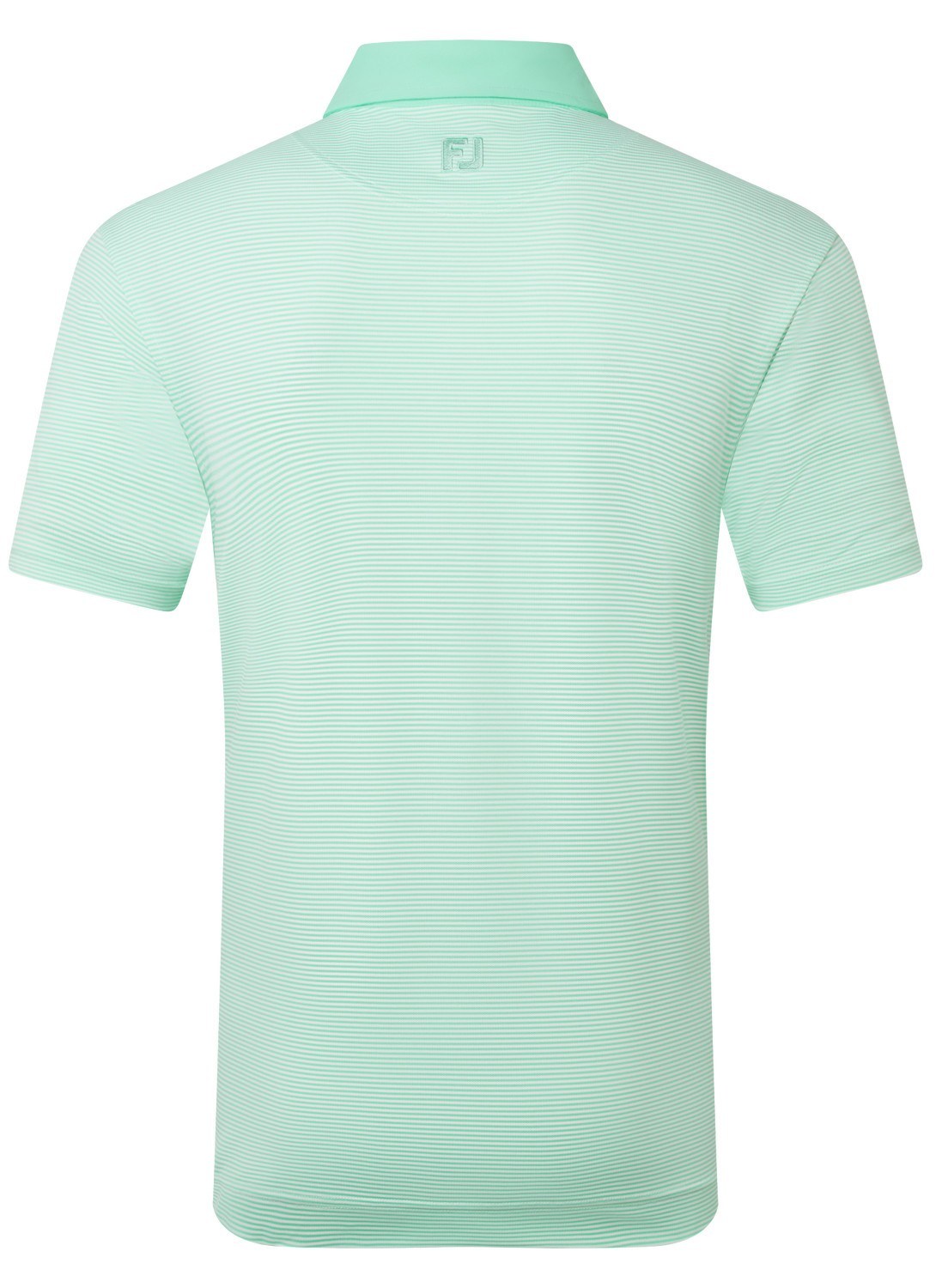 FootJoy Feeder Stripe Pique pánské polo, sea glass