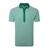 FootJoy Feeder Stripe Pique pánské polo, field green
