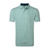 FootJoy Surfs Up Print Lisle pánské polo, field green/white/sunshine/navy