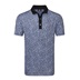 FootJoy Condensed Camo Print Lisle pánské polo, white/vivid violet/black