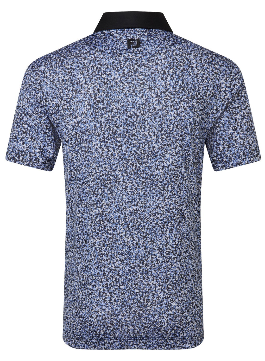 FootJoy Condensed Camo Print Lisle pánské polo, white/vivid violet/black