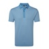 FootJoy Star Geo Jacquard pánské polo, coastal blue