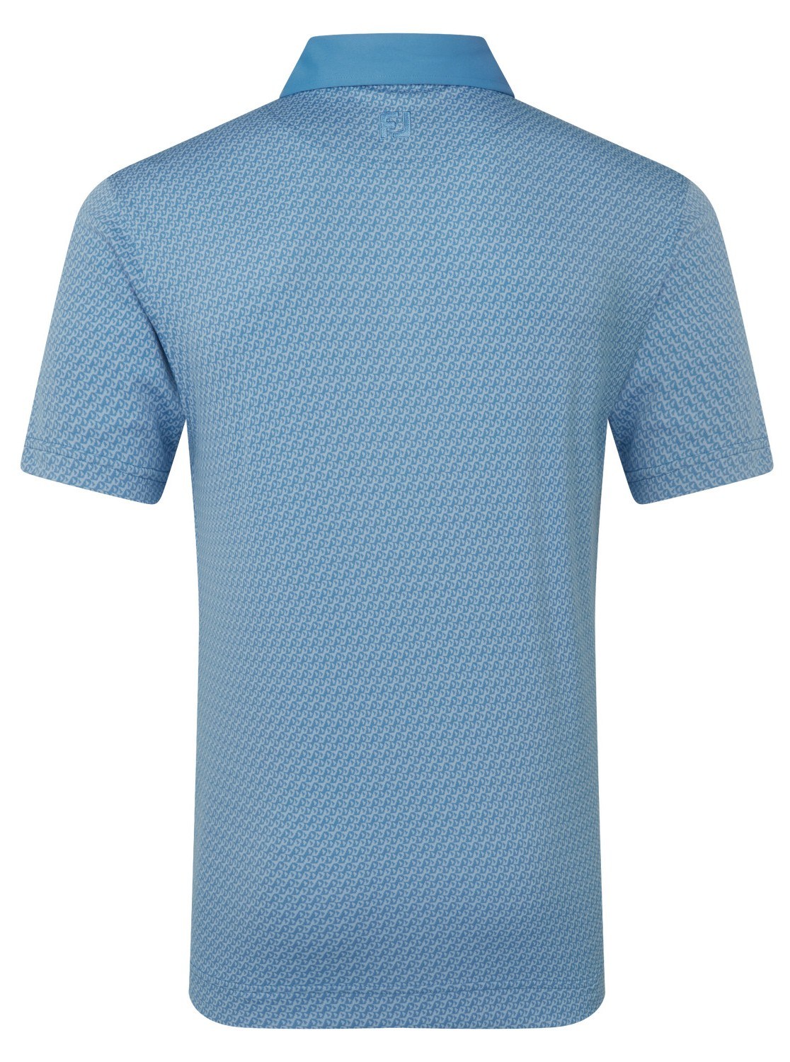 FootJoy Star Geo Jacquard pánské polo, coastal blue
