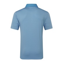 FootJoy Star Geo Jacquard pánské polo, coastal blue