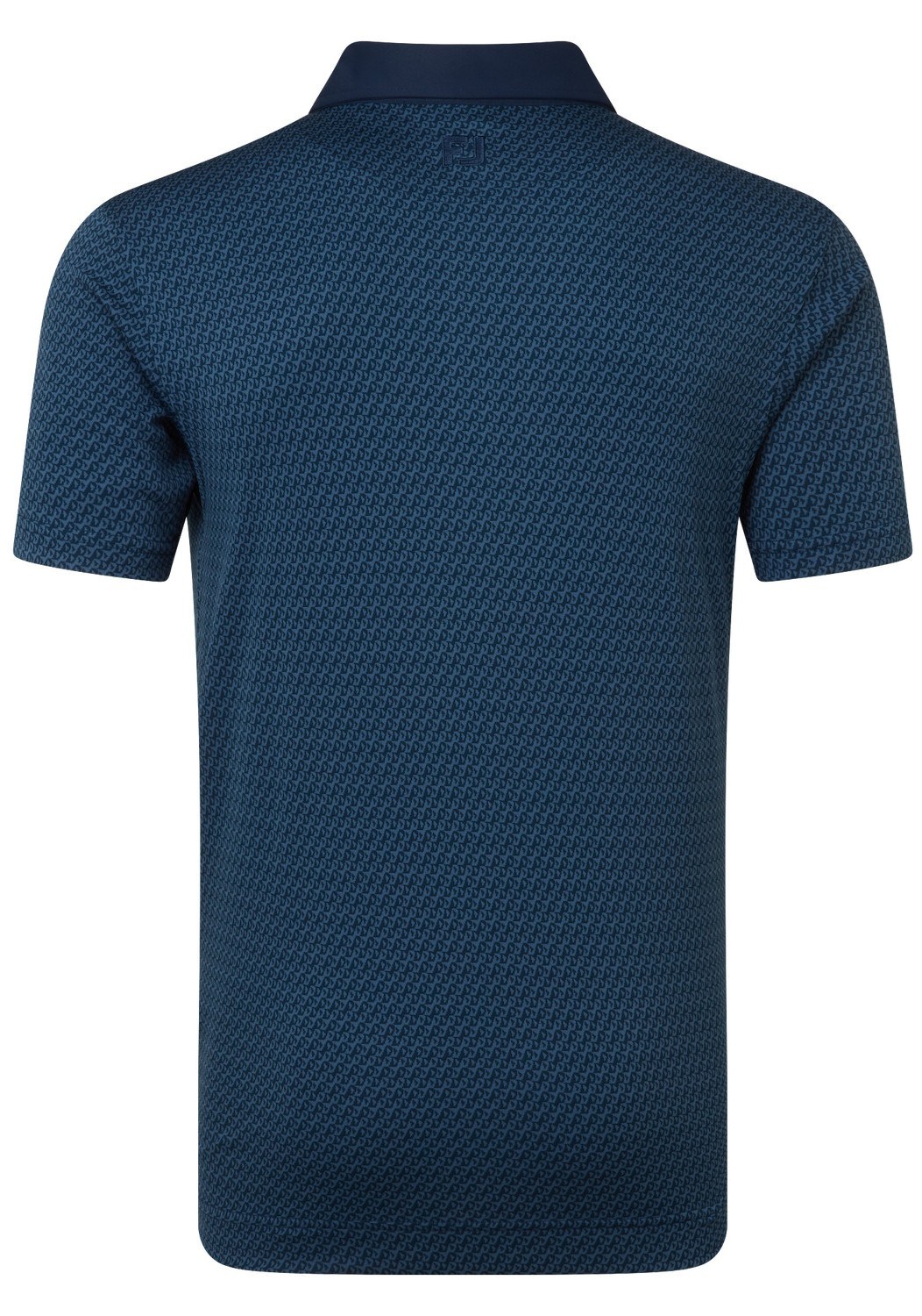 FootJoy Star Geo Jacquard pánské polo, tmavě modré