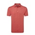 FootJoy Wingtip Floral Lisle pánské polo, nantucket red/white