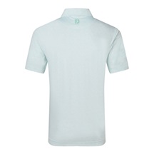 FootJoy Wingtip Floral Lisle pánské polo, white/sea glass