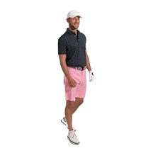 FootJoy Wingtip Floral Lisle pánské polo, černé