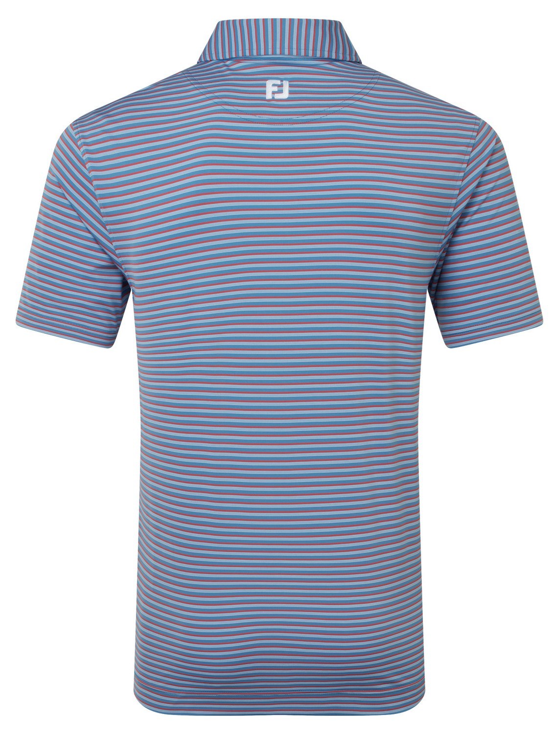 FootJoy Shadow Stripe Lisle pánské polo, coastal blue