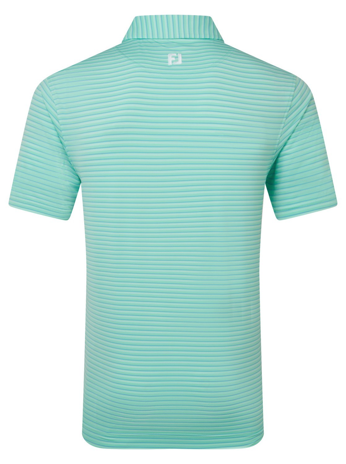 FootJoy Shadow Stripe Lisle pánské polo, sea glass