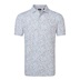 FootJoy Watercolour Floral Print Pique pánské polo, white/chambray/nantucket red