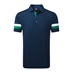 FootJoy Sleeve Stripe Pique pánské polo, navy/field green/white
