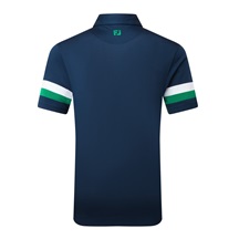 FootJoy Sleeve Stripe Pique pánské polo, navy/field green/white