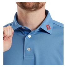 FootJoy Stretch Pique Solid pánské polo, coastal blue
