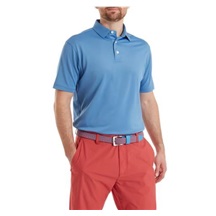 FootJoy Stretch Pique Solid pánské polo, coastal blue