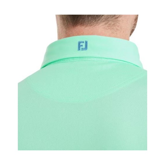 FootJoy Stretch Pique Solid pánské polo, sea glass
