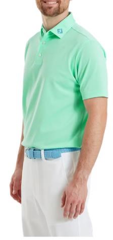 FootJoy Stretch Pique Solid pánské polo, sea glass
